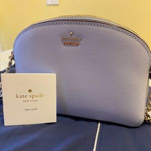Kate Spade lilac crossbody purse